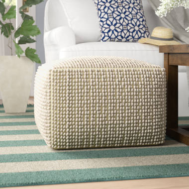 Gracie Oaks Tenacia Upholstered Pouf Reviews Wayfair